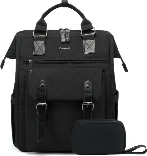 LOVEVOOK - Mochila para laptop, para viaje de trabajo, bolso de enfermera, profesor, médico, viajero, para computadora de negocios, mochila