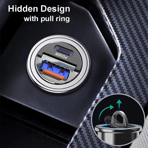 Miniatura 8 de Para Qi2 Magsafe 15W Cargador de portavasos de coche [restricción de calor], soporte magnético para taza de teléfono, cargador inalámbrico, carga