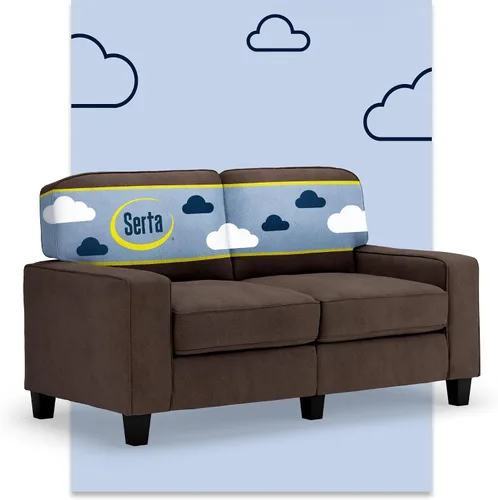 Miniatura 40 de Serta Palisades Sofás Tapizados para Sala, Sofá de Diseño Moderno, Tela, Beige
