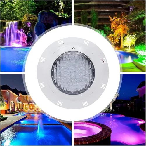 Miniatura 6 de Luces de piscina de 11.6 pulgadas para piscina enterrada, AC12V 45w luz de spa que cambia de color, luz LED de piscina enterrada con control remoto