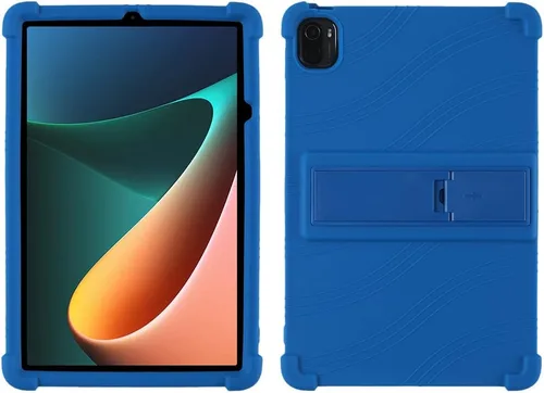 Funda para Xiaomi Mi Pad 6 /MiPad 6 Pro 11 pulgadas 5G 2021, funda protectora de silicona ligera para niños para Mi Pad 6/6 Pro, azul