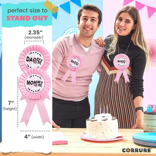 Miniatura 5 de CORRURE Botones de la ducha del bebé Pins 2