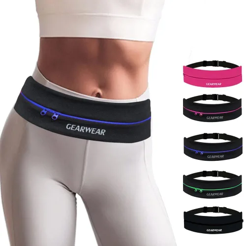 Miniatura 7 de Soporte para teléfono para correr para mujeres y hombres, cinturón de correr para entrenamiento, fitness, caminar, trotar, ejercicio deportivo