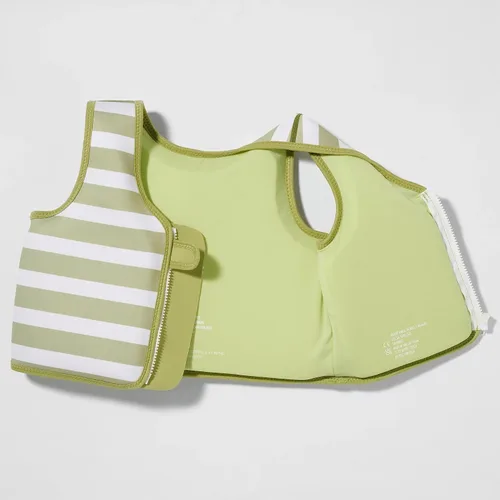 Miniatura 7 de SUNNYLiFE Chaleco de natación - Fabricado con neopreno más una cremallera frontal segura y desarrolla confianza en el agua. Chaleco de natación