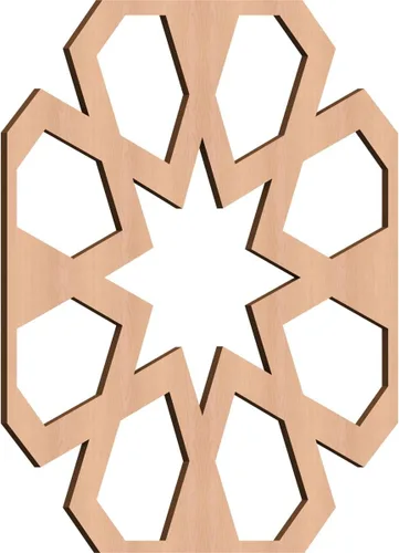 Miniatura 32 de Jackson Decorative Fretwork Wood Wall Panels, Large, 23 3/8" W x 23 3/8" H x 1/4" T, Cherry