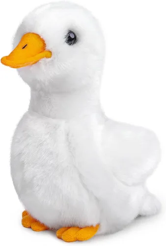 Miniatura 11 de Peluche de pato pequeño amarillo, animal de peluche de pato de simulación de 5.5 pulgadas, muñeca de pato bebé como regalo para tus hijos