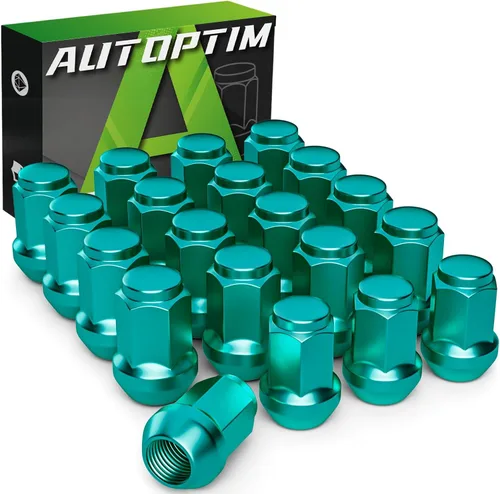 Miniatura 22 de AUTOPTIM Tuercas de rueda 1/2-20 – Repuesto para Ford Mustang 1964-1973/1994-2014, Edge 2006-2014, Explorer 1990-2019, Ranger 1982-2012, 20 tuercas