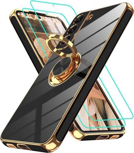 Miniatura 36 de Gritup Funda para Samsung Galaxy A14 5G: Funda Samsung A14 con 2 Protectores de Pantalla, Soporte de Anillo con Rotación 360°, Soporte Magnético