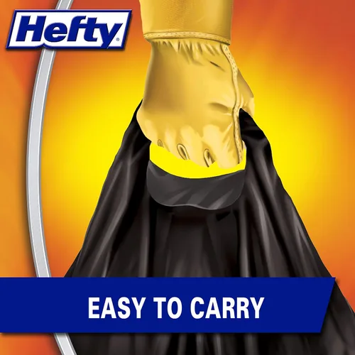 Miniatura 5 de Hefty Load & Carry - Bolsas de basura grandes para contratistas resistentes, 42 galones, 26