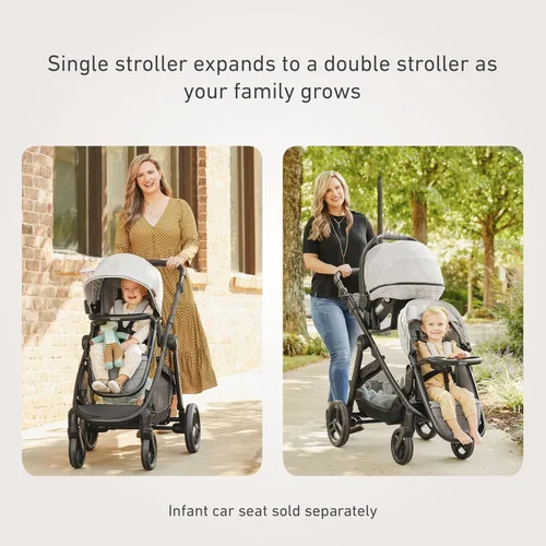 Miniatura 3 de Graco® Premier Modes™ Nest2Grow™ - Carriola 4 en 1 Midtown