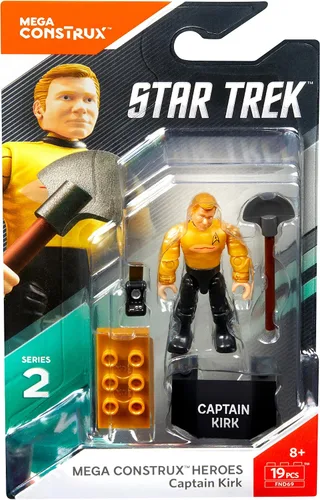 Miniatura 4 de Mega Construx Heroes Captain Kirk - Juego de construcción