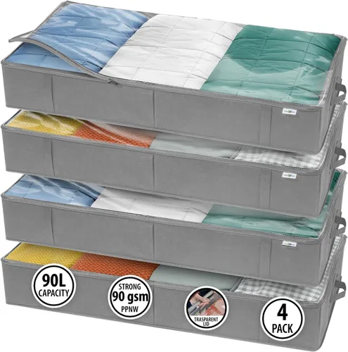 Miniatura 8 de Organizadores de armario y almacenamiento StorageExpert - Maximice el espacio con contenedores de almacenamiento debajo de la cama y almacenamiento