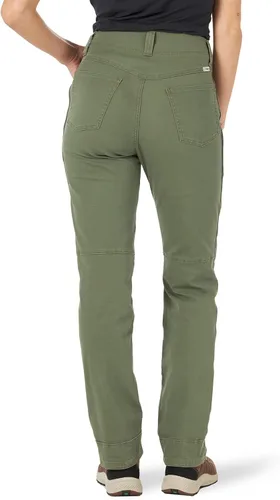 Miniatura 2 de ATG by Wrangler Pantalón ajustado de lona para mujer