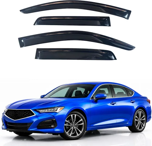Miniatura 375 de Visor para ventana IG para Hyundai Venue 2020-2023, protector contra la lluvia, adhesivo extra duradero, deflector de viento para lado