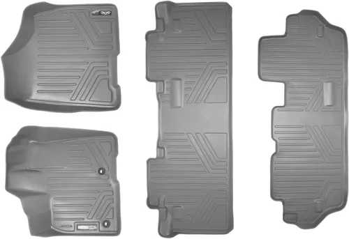 Miniatura 39 de SMARTLINER Alfombrilla de suelo para maletero de carga para todo tipo de clima, detrás de la segunda fila para Toyota Sienna 2011-2012
