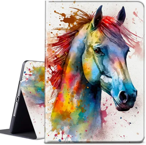 Miniatura 15 de Funda para tablet Kindle Fire 7 2019/2017 lanzamiento 9ª/7ª generación 7 pulgadas, ligera, protectora de piel sintética, cubierta inteligente