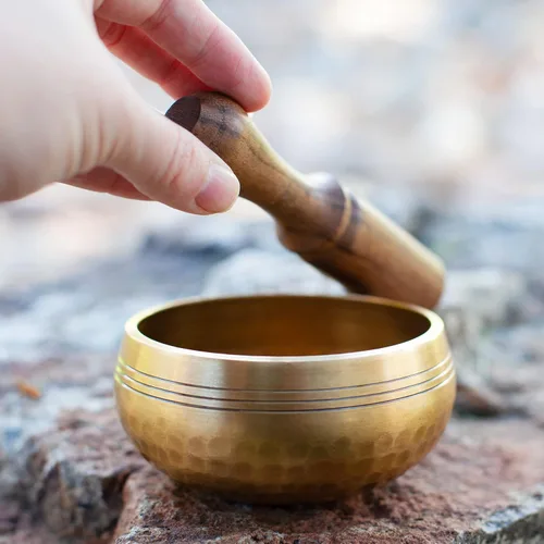 Miniatura 2 de Juego de cuencos tibetanos cantadores - Fácil de tocar para principiantes - Auténtico y elaborado a mano para meditación de atención plena, sonido