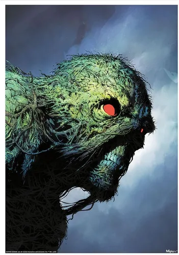 Miniatura 22 de MIGHTYPRINT DC Comics - Liga de la Justicia - Volumen #2 - Cosmos - Arte de portada variante de cómic - Arte de pared duradero de 17 x 24 pulgadas