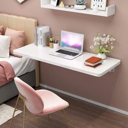 Miniatura 3 de Mesa de pared plegable consola de cocina mesa de comedor, mesas de barra multifunción, escritorio de computadora flotante, mesa de aprendizaje