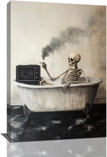 Miniatura 30 de Arte de pared con los 10 mandamientos, lienzo de los diez mandamientos, decoración de pared, pintura enmarcada inspiradora cristiana, obra de arte