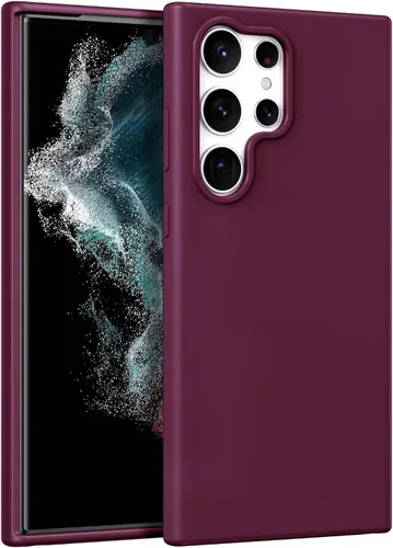 Miniatura 12 de Funda para Galaxy S22 Ultra Phone Case, Funda de silicona para S22 Ultra Hard PC Silicona Suave Samsung Galaxy S22 Ultra Funda protectora Slim Fit
