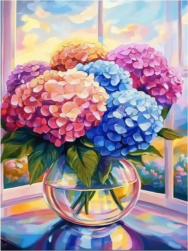 Miniatura 18 de DOTZSO Paquete de 6 pinturas de diamantes 5D para adultos, kit DIY de arte completo de diamantes con arte de cristal y manualidades para AB Moon Lake