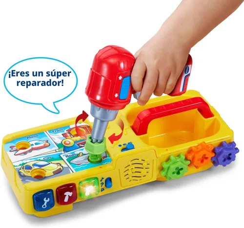 Miniatura 9 de VTech Caja de herramientas para taladrar y aprender