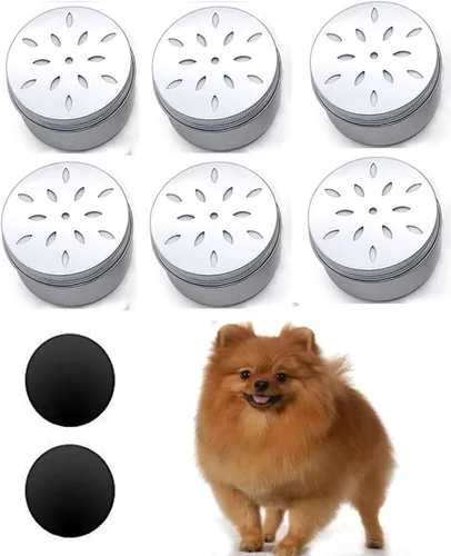 CHENGXINWENHUA Paquete de 6 latas de trabajo para perros, caja de entrenamiento con aroma de perro, contenedores de trabajo para nariz de perro