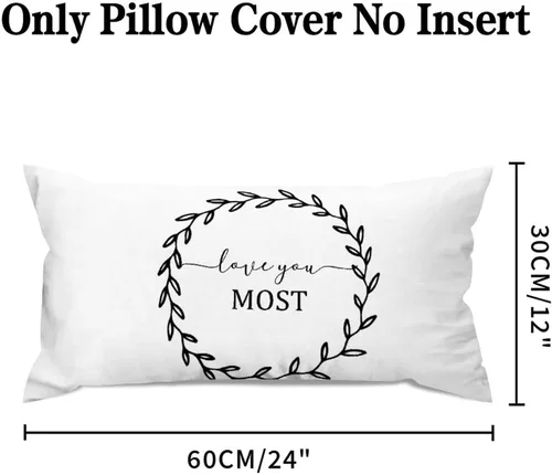 Miniatura 2 de Fundas de almohada lumbares de 12 x 24 pulgadas, decoración de granja, fundas de almohada decorativas para decoración del hogar Estilo-13