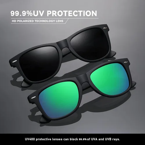 Miniatura 2 de Lentes de sol polarizados para mujer y hombre, lentes de sol a la moda, para conducir, pescar, bloqueo UV, protección UV400