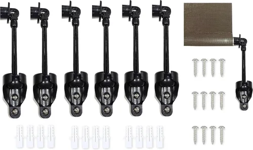 Miniatura 7 de Accesorios de repuesto para sombrillas, kit de salto elástico y extremo de cubierta, 3 juegos, adecuado para persianas enrollables externas Coolaroo