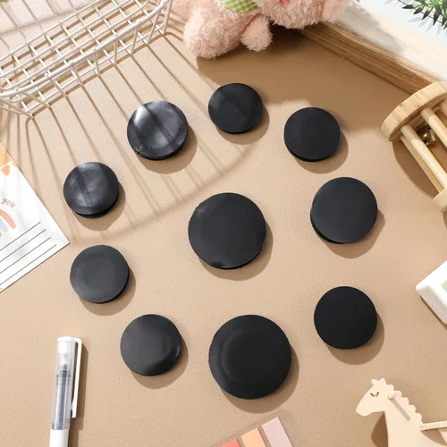 Miniatura 9 de Tapones de goma de repuesto para cajas de ahorro de monedas, varios tamaños, 1.49 pulgadas de diámetro, fácil de instalar, accesorios duraderos