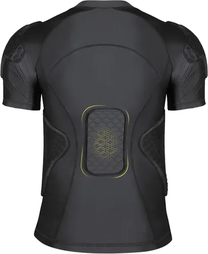 Miniatura 2 de Protector de costilla de fútbol Protector de pecho acolchado para béisbol fútbol baloncesto Negro
