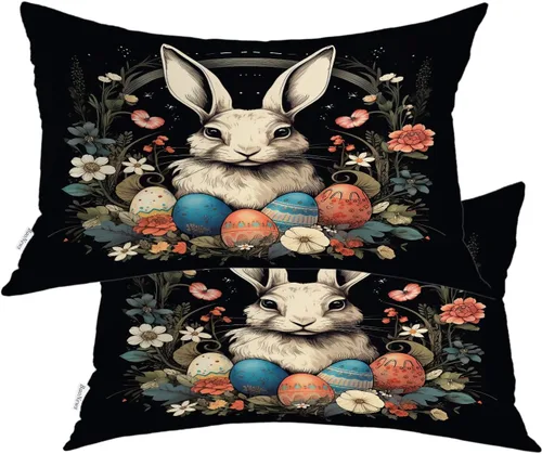 Miniatura 116 de Fundas de almohada con diseño de pinos y pájaros, bayas rojas, hojas de acebo, fondo beige, funda de cojín de mezcla digital, funda de almohada