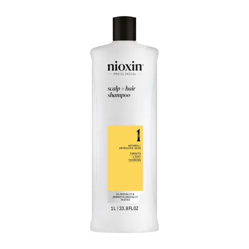Miniatura 12 de Nioxin Sistema de engrosamiento del cuero cabelludo + cabello, 1 champú, para cabello natural o sin tratar con ligero adelgazamiento
