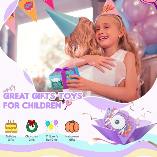 Miniatura 8 de Cámara para Niños Juguetes para Niñas de 3 4 5 6 7 8 Años, Cámara Selfie de Doble Lente HD de 48MP para Niños, Cámara Digital para Niños de Video HD