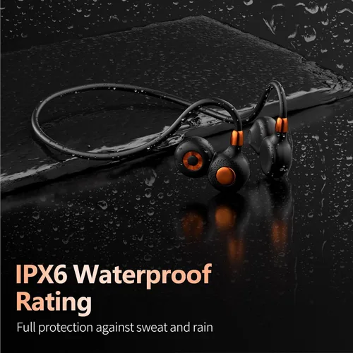 Miniatura 4 de Ortizan Auriculares de oreja abierta, Bluetooth 5.3 inalámbricos de conducción de aire, auriculares deportivos, sonido premium, IPX6 impermeable