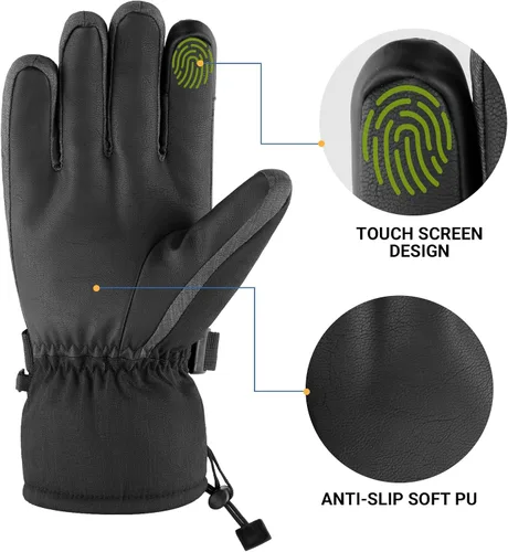 Miniatura 5 de ATEPA Unisex-Adult Ski Gloves