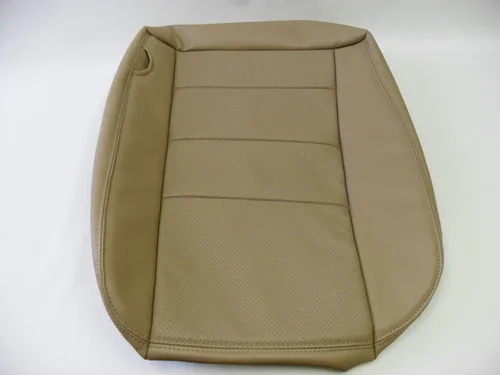 Miniatura 2 de 2002 a 07 para Ford F250 Lariat Driver & Passenger Bottom Seat Covers TAN Perforated