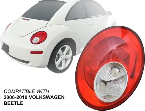 Miniatura 2 de APA - Lámpara trasera de repuesto para 2006 2007 2008 2009 2010 Escarabajo con bombillas lado derecho del pasajero 1C0945172G VW2819110 2006-2010