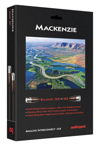 Miniatura 2 de AudioQuest Mackenzie - Cables XLR a XLR de 1.64 pies (1.6 ft), paquete de 2