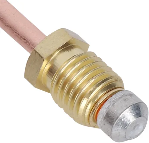 Miniatura 9 de Piezas de repuesto para fogatas de termopar, rosca M8 para quemador de gas, sonda de termopar de 23.622 in, calentador al aire libre, accesorios