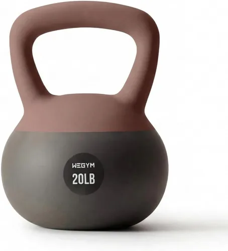 Miniatura 10 de WeGym Mancuernas suaves con base resistente a impactos acolchada y mango antideslizante de agarre ancho para entrenamientos en casa, levantamiento
