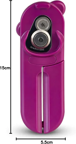Miniatura 12 de Culinare Abrelatas C10026 MagiCan, morado, plástico/acero inoxidable, abrelatas manual, mango cómodo para mayor seguridad y facilidad, variante