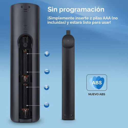 Miniatura 5 de Paquete de 2: nuevo control remoto universal para todos los controles remotos de TV Samsung, compatible con todos los televisores inteligentes