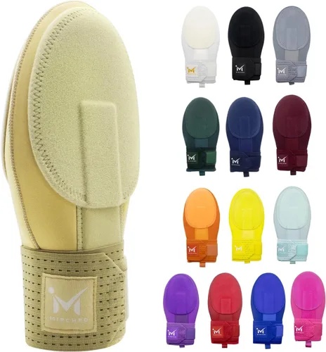 Miniatura 15 de Guante deslizante para jóvenes y adultos, guante de béisbol y sóftbol para protección de la mano, accesorio Drippy Drip diseño ambidiestro Negro