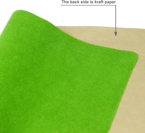 Miniatura 3 de CP102 Alfombra de Hierba Artificial para Modelos de Trenes Verde Claro 40x100cm o 15.7' x 39' para Decoración, Manualidades, Paisaje de Modelo, DIY