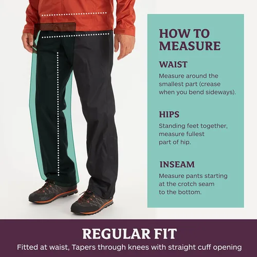 Miniatura 6 de MARMOT Pantalón PreCip con cremallera completa para hombre