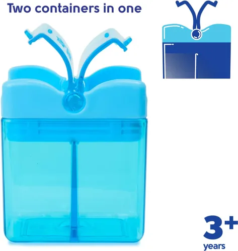 Miniatura 4 de Precidio Design Snack in the Box NUEVO Contenedor de aperitivos reutilizable ecológico amigable con los dedos (azul) 1001BL