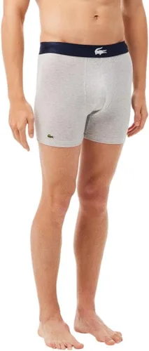 Miniatura 6 de Lacoste Troncos elásticos de algodón con estampado de cocodrilo grande para hombre, paquete de 3